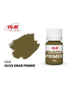 PRIMERS Primer Olive Drab bottle 17 ml - ICM 2008