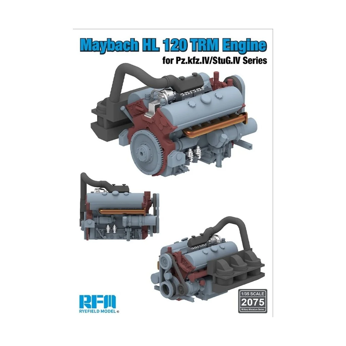 Maybach HL 120 TRM Engine for Pz.Kpfw.IV / StuG.IV Series - Rye Fie...