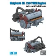 Maybach HL 120 TRM Engine for Pz.Kpfw.IV / StuG.IV Series, 1/35 - R... Maybach HL 120 TRM Engine for Pz.Kpfw.IV / StuG.IV Series, 1/35 - R...