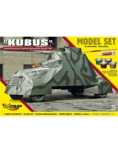 Kubus(Warsaw'44 Uprising Armoured Car) Model Set, 1/35 - Mirage Hob...