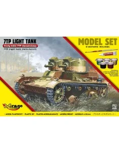 7TP Light Tank "Twin Turret"(Model Set), 1/35 - Mirage Hobby 835094