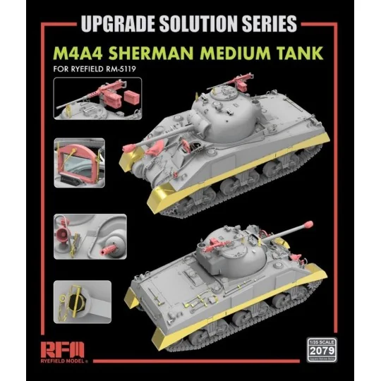 Upgrade Set for 5119 M4A4 Sherman - Rye Field Model RFM2079