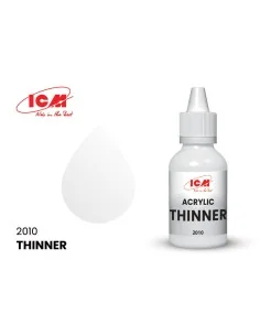 THINNER Thinner for acrylic paint bottle 50 ml - ICM 2010