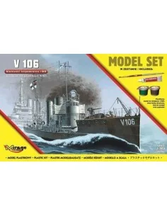 V 106 German WWI Torpedo Ship(Model Set, 1/400 - Mirage Hobby 840064