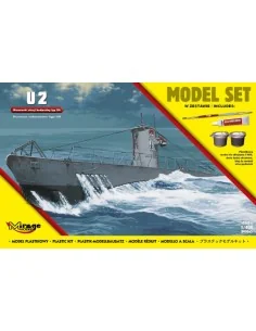 U2(German Submarine WWII typeIIA(ModelSe, 1/400 - Mirage Hobby 840065
