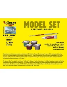 ORP"Orzel"(Polish Submarine1939)ModelSet, 1/400 - Mirage Hobby 840092 2