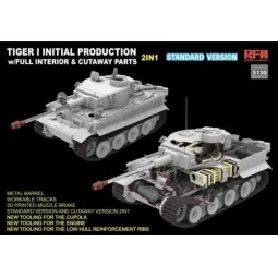 Tiger I Initial Production Early 1943 w/ Full Interior Standard Ver...