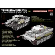 Tiger I Initial Production Early 1943 w/ Full Interior Updated Vers...