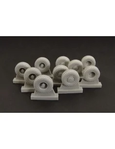 T-815-2 ARMAX baloon wheels, 1/87 - Hauler HLR87139