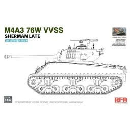 M4A3 76W VVSS Sherman Late Standard Version, 1/35 - Rye Field Model...