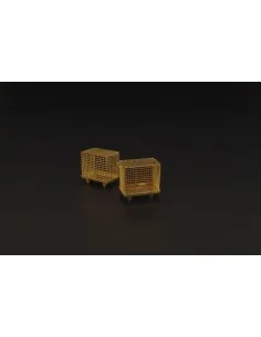 Baggage carts, 1/87 - Hauler HLR87190 2