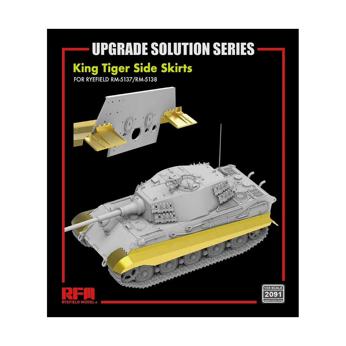 King Tiger Side Skirts - Rye Field Model RFM2091