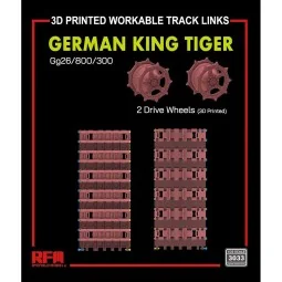 German King Tiger GG26/800/300 - Rye Field Model RFM3033