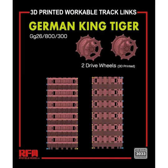German King Tiger GG26/800/300, 1/35 - Rye Field Model RFM3033