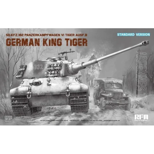 German King Tiger Pz.Kpfw. VI Ausf. B Standard Version - Rye Field ...