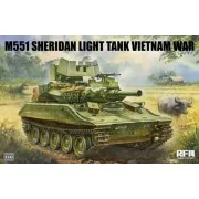 M551 Sheridan Light Tank Vietnam War, 1/35 - Rye Field Model RFM5142