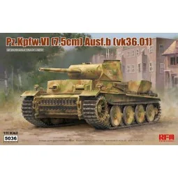 Pz.kpfw.VI Ausf.b (vk36.01) w/workable track links, 1/35 - Rye Fiel...