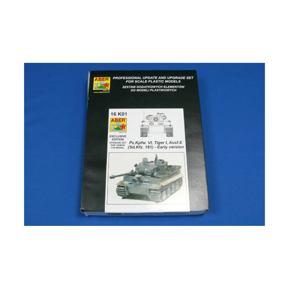 Pz.Kpfw. VI Ausf.E Tiger I - early version, 1/16 - Aber Models 16 K01