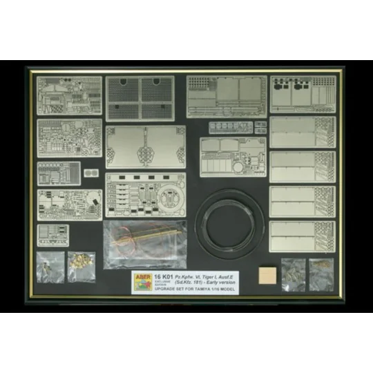 Pz.Kpfw. VI Ausf.E Tiger I - early version, 1/16 - Aber Models 16 K01