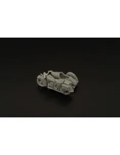 Indian FOUR -sidecar 1940y, 1/87 - Hauler HLR87189