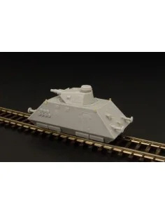 Schwere Panzer Draisine KANONENWAGEN, 1/120 - Hauler HTT120036 2
