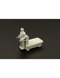 PRAGA electrtic cart (jesterka) 2pcs, 1/120 - Hauler HTT120056