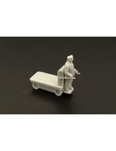 PRAGA electrtic cart (jesterka) 2pcs, 1/120 - Hauler HTT120056 2