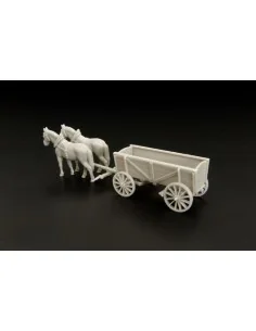 Horse drawn wagon, 1/120 - Hauler HTT120059