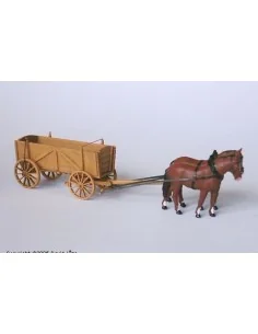 Horse drawn wagon, 1/120 - Hauler HTT120059 2