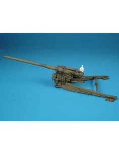 M1 8inch gun IN FIRE POSITION, 1/72 - Hauler HLP72007