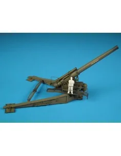 M1 240mm howitzer IN FIRE POSITION, 1/72 - Hauler HLP72006