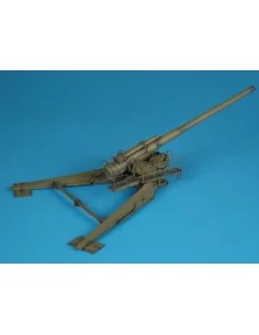 M1 8inch gun IN FIRE POSITION, 1/72 - Hauler HLP72007 2