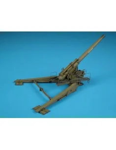 M1 240mm howitzer IN FIRE POSITION, 1/72 - Hauler HLP72006 2