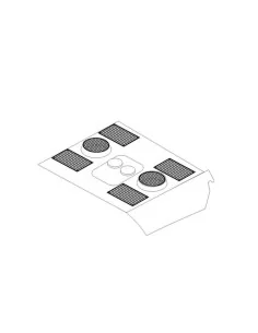 Panther Grills for Dragon, 1/72 - Hauler HLH72018 2