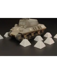 Dragon’s Teeth tank traps, 1/72 - Hauler HLH72052