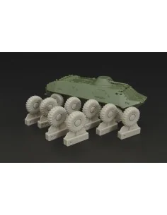 BTR-60 Wheels (ACE, ICM, S-model), 1/72 - Hauler HLH72061