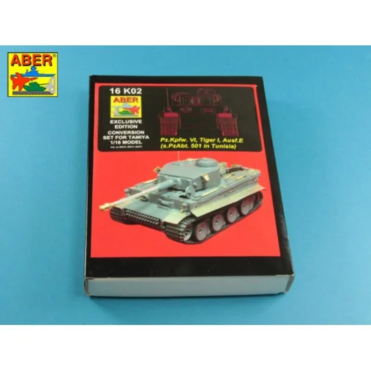 Pz.Kpfw.VIAusf.E(Sd.Kfz.181)Tiger I-s.PzAbt.501 in Tunisia - Aber M...