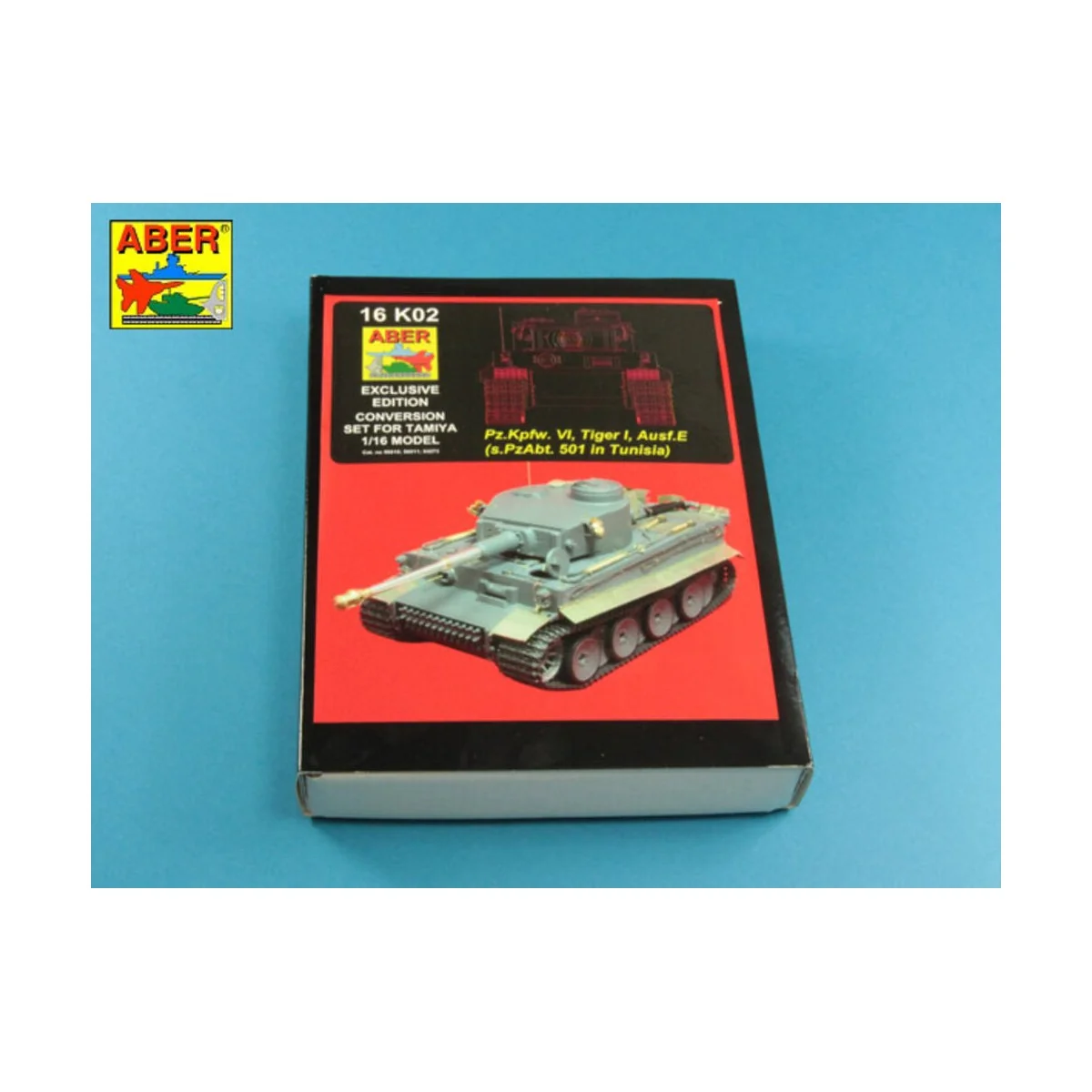 Pz.Kpfw.VIAusf.E(Sd.Kfz.181)Tiger I-s.PzAbt.501 in Tunisia - Aber M...