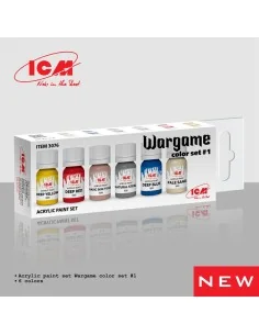 Wargame Color Set 1 - ICM 3076