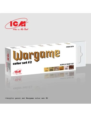 Wargame Color Set 2 - ICM 3079