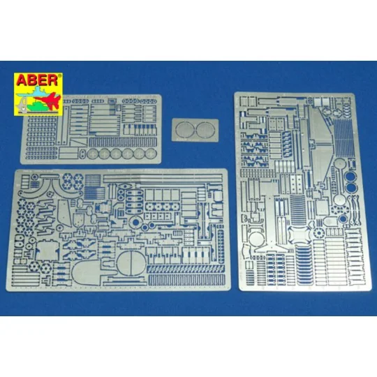 Tiger I, Ausf.E-Early version(Basic set), 1/16 - Aber Models 16002