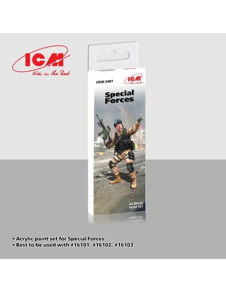 Special Forces (modern, Western) - ICM 3081