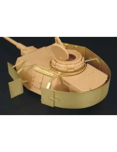 Pz IV turret schurzen, 1/48 - Hauler HLX48077