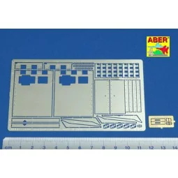 Rear fenders for Tiger I, Ausf.E-(Early version), 1/16 - Aber Model...