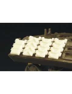 M4-M10 external track armor, 1/48 - Hauler HLX48101