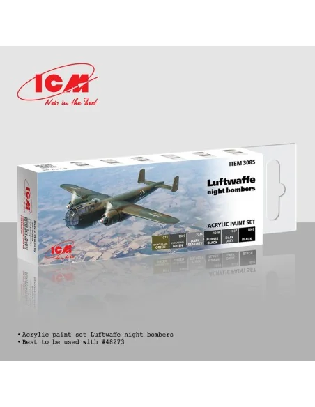 [NO_DESC] Luftwaffe night bombers - ICM 3085