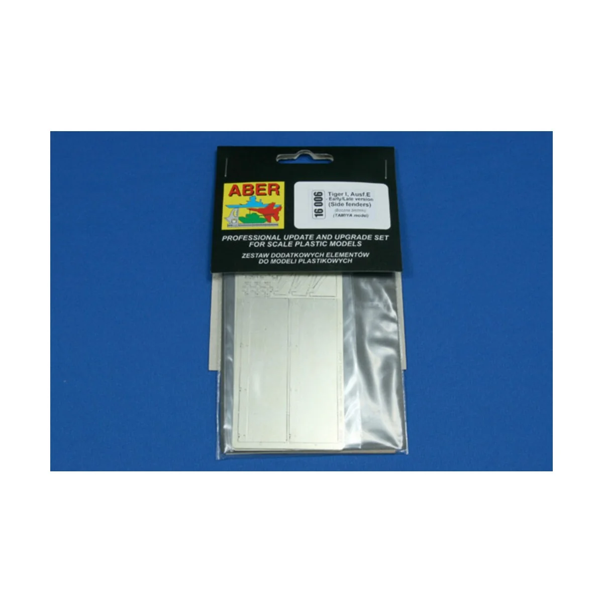 Side fenders for Tiger I, Ausf.E-(Early/Late version), 1/16 - Aber ...
