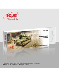WWII French armored vehicles - ICM 3089