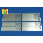 Side fenders for Tiger I, Ausf.E-(Early/Late version), 1/16 - Aber ...