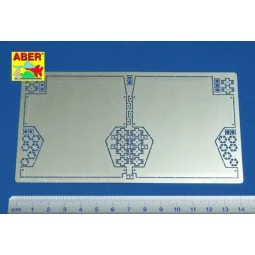 Exhaust covers for TigerI, Ausf.E-(Early/Late version), 1/16 - Aber...